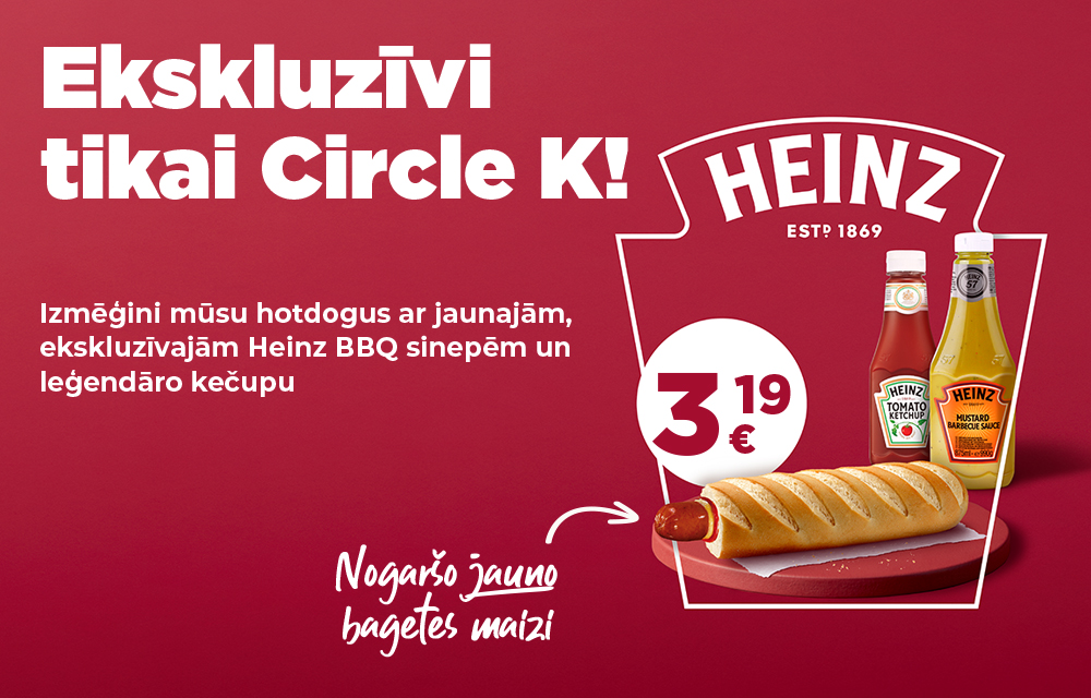 Ekskluzīvi tikai Circle K!