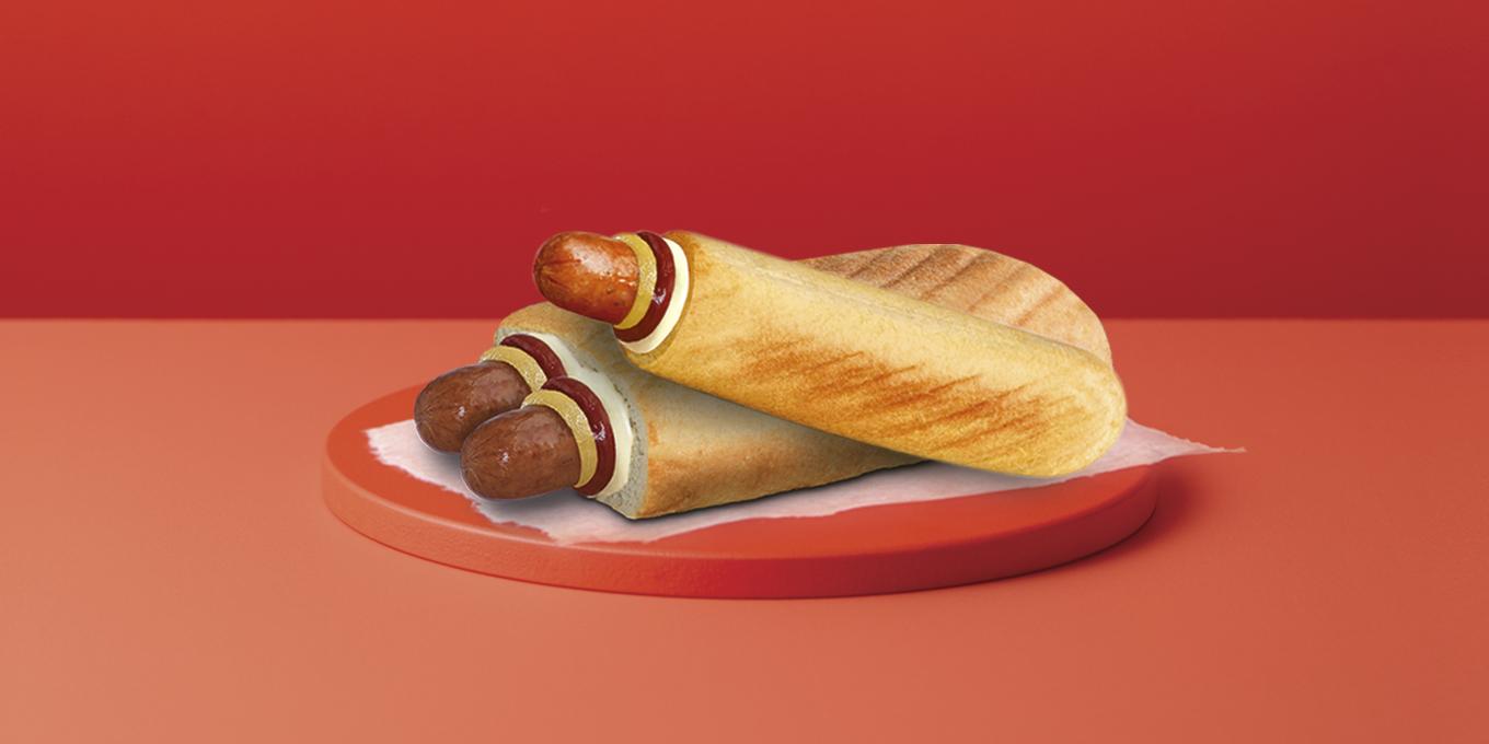 Franču un Dubultais hotdogs